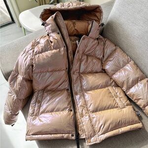 Aritzia Super Puff Biscotti Pink XS